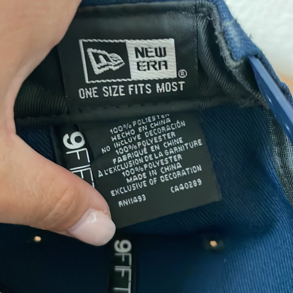 NWOT - New Era Seattle Seahawks #12 Blue Snapback Hat - Picture 5 of 7